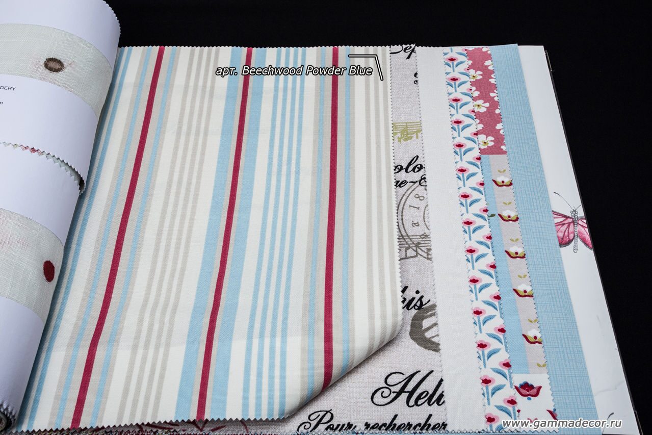 Ткань Beechwood Powder Blue >>>